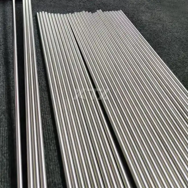 black zirconium round bar